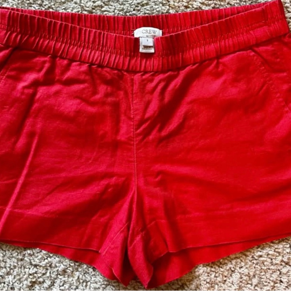 J.Crew linen shorts, size 2
